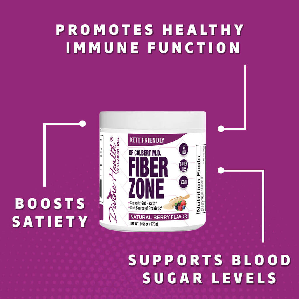 Keto Zone® Fiber (Natural Berry Flavor) | 30 Servings