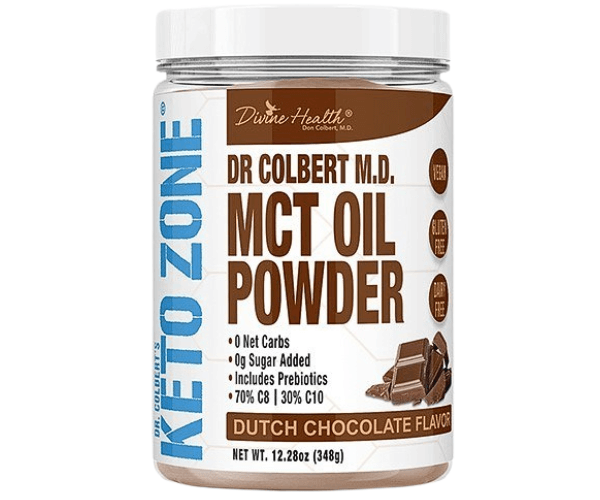Keto Zone® MCT Oil Powder (Dutch Chocolate Flavor) (30 Day Supply)