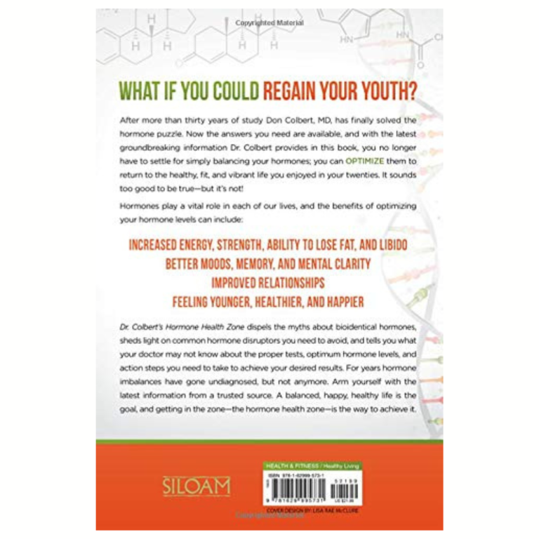Dr. Colbert's Hormone Health Zone Book