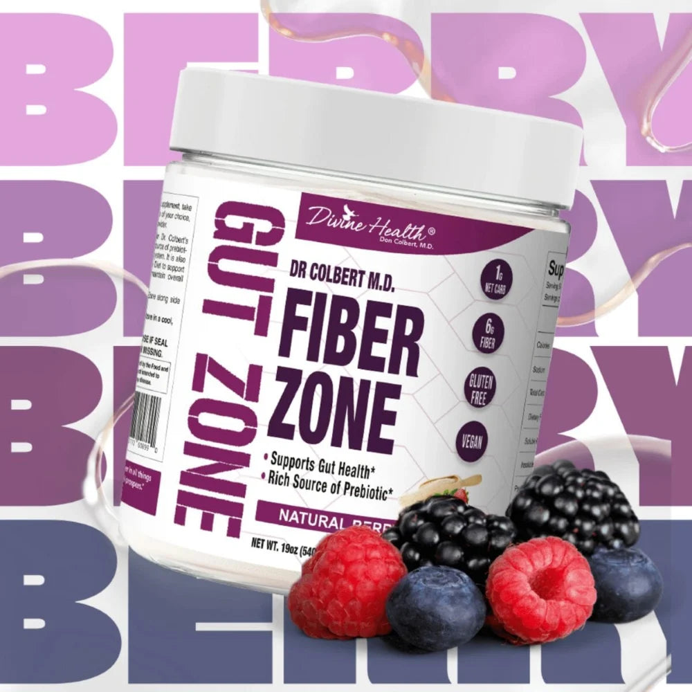 Keto Zone® Fiber (Natural Berry Flavor) | 30 Servings